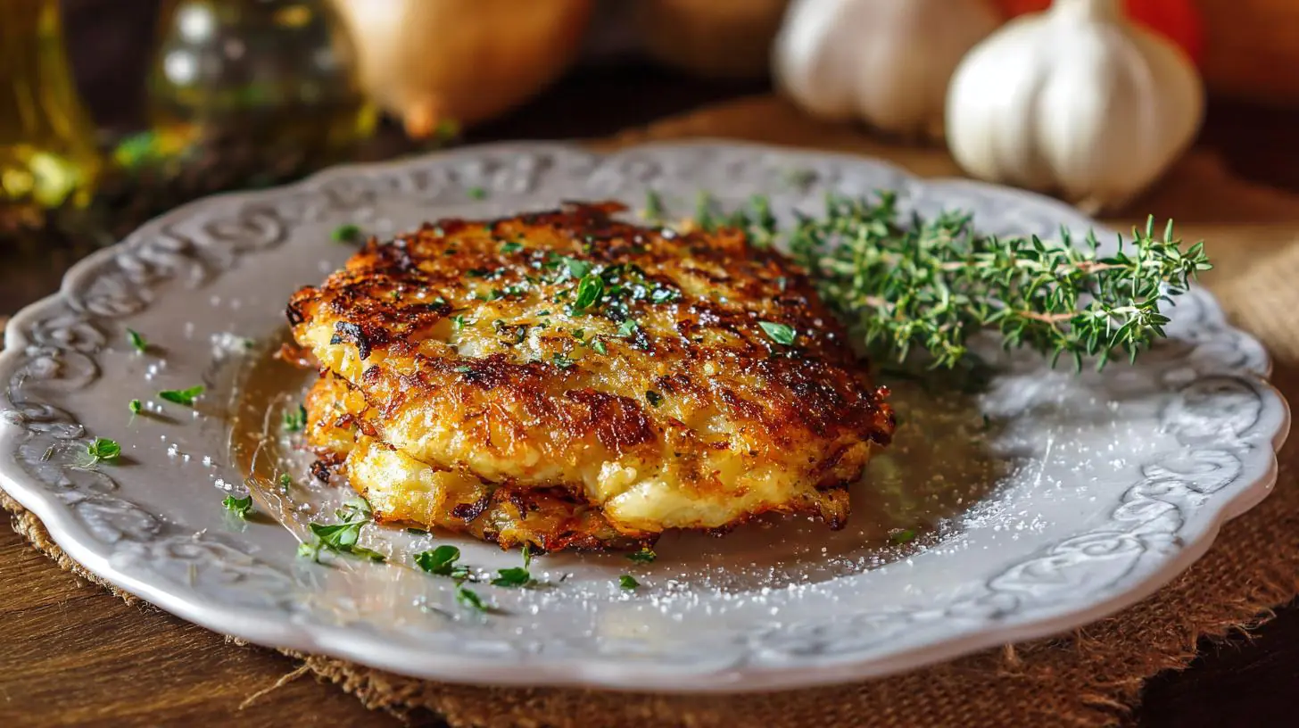 Bramborák s česnekem a majoránkou – levné a výborné jídlo