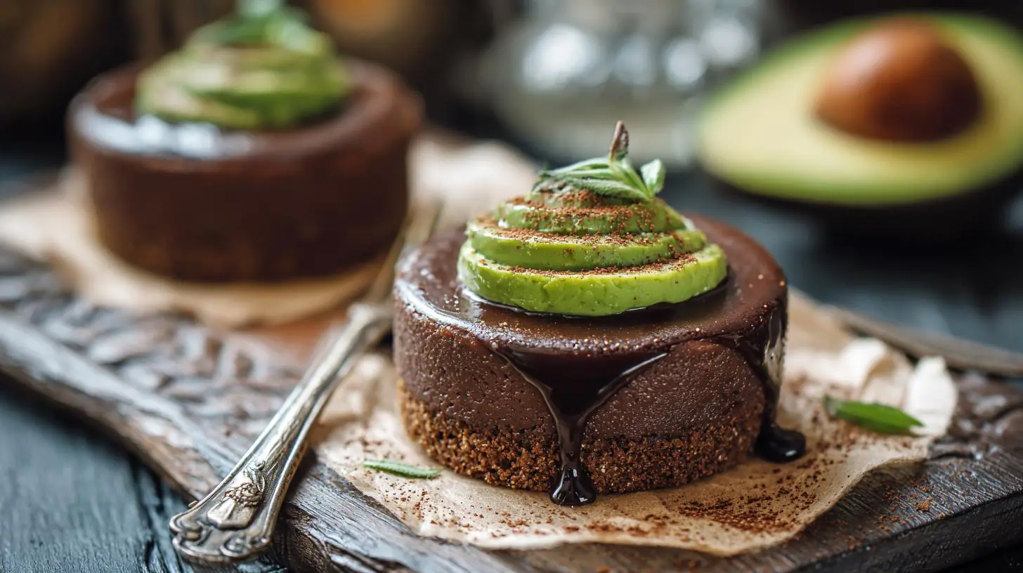 Dezert s čokoládou a avokádem – tajný recept na bezvinu sladkost