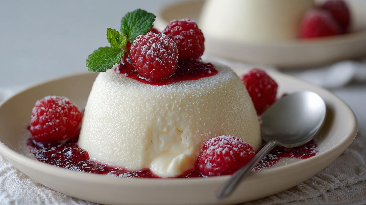 Domácí panna cotta s kokosovým mlékem a vanilkou. Postup krok za krokem a tajné triky