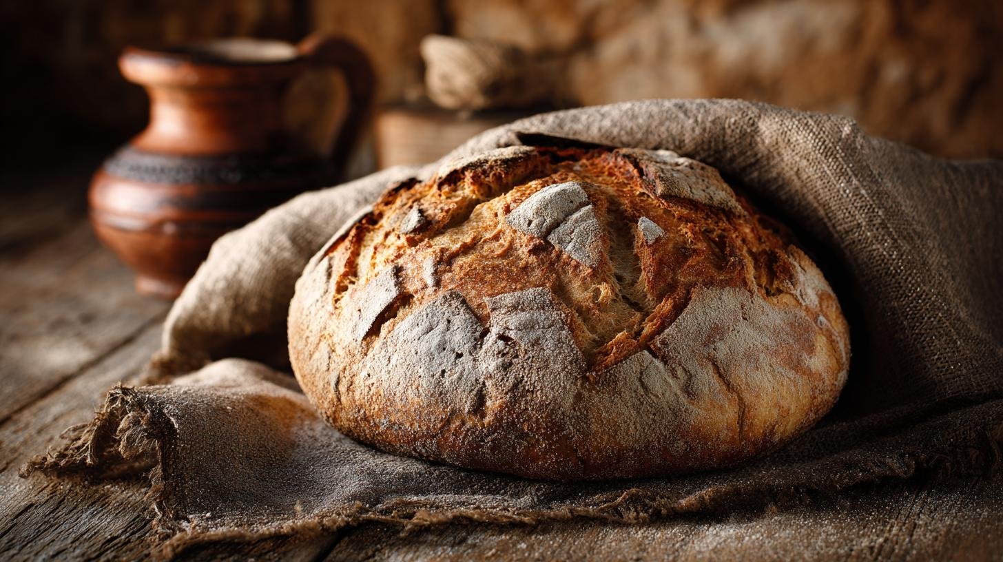 Domácí chléb z žitné mouky a kvásku – vůně tradiční pece. Jak na jednoduchý kvásek a těsto