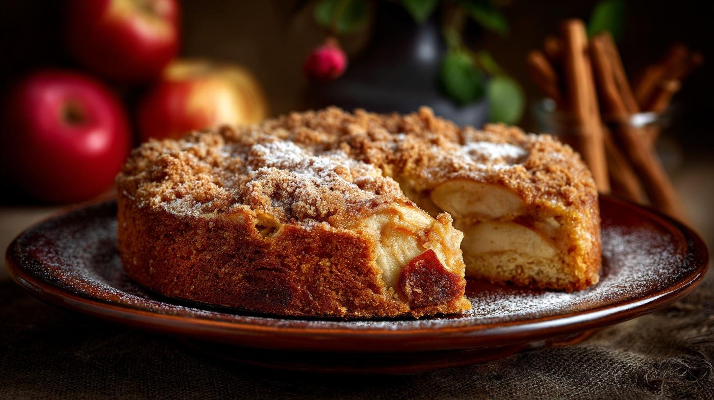 Koláč s jablky, skořicí a drobenkou – tradiční recept, který vždy zabere