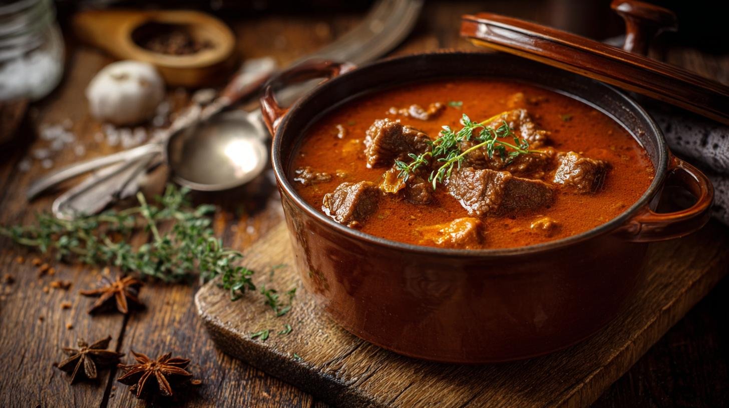 Guláš jako od babičky: tajemství dokonalé chuťi a barvy