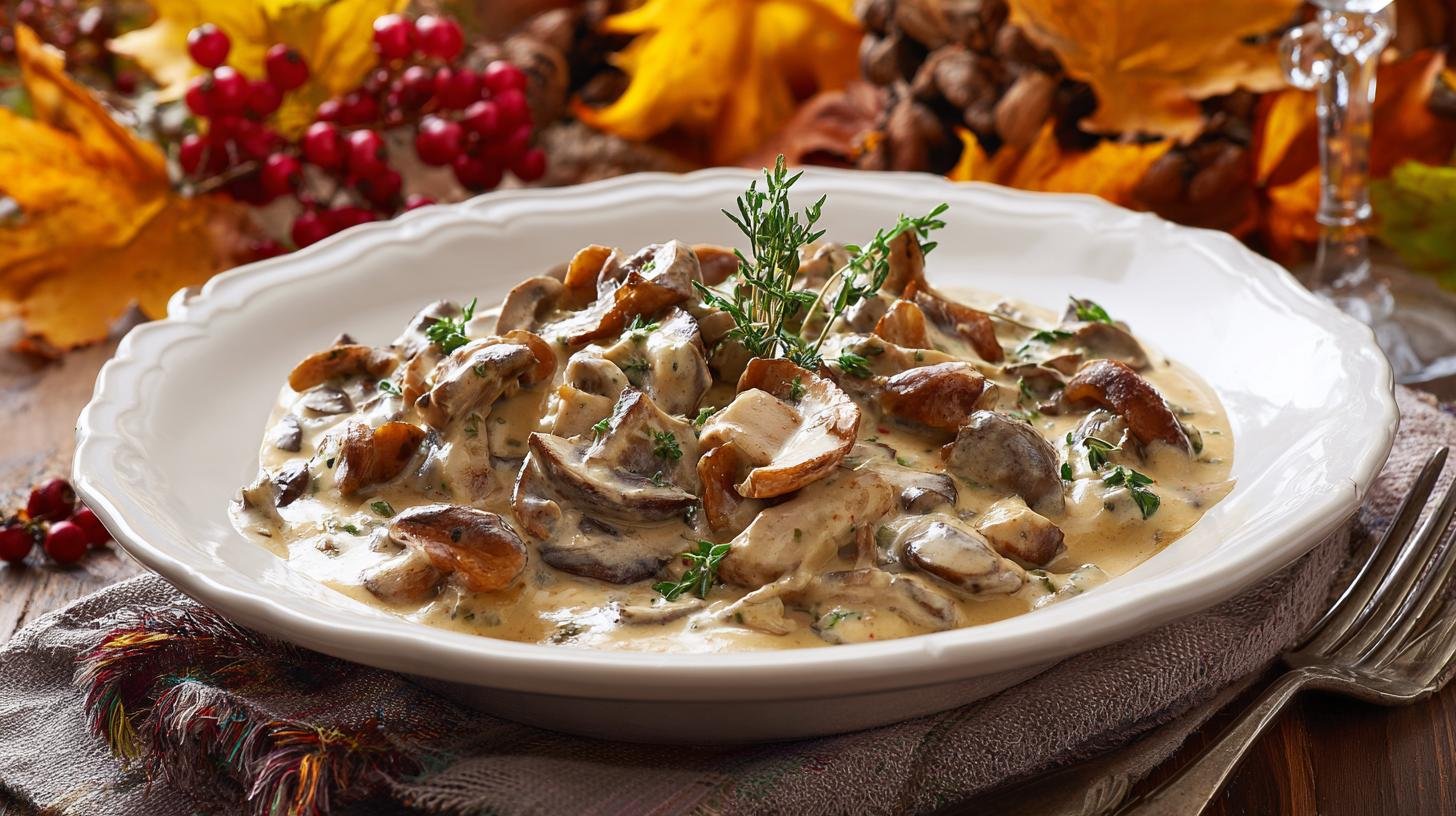 Domácí omáčka z hub a smetany – podzim na talíři. Kam s ní servírovat