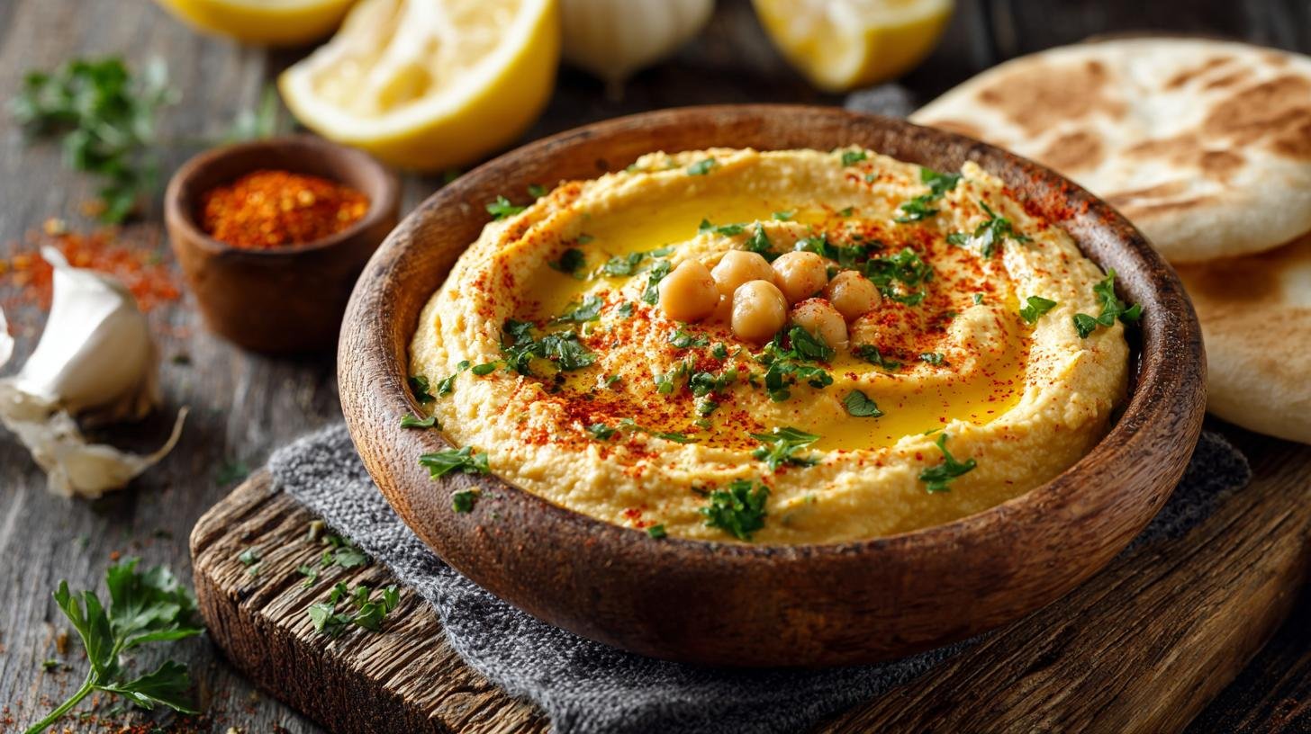 Cizrna, česnek a citron: rychlý hummus hotový za 10 minut