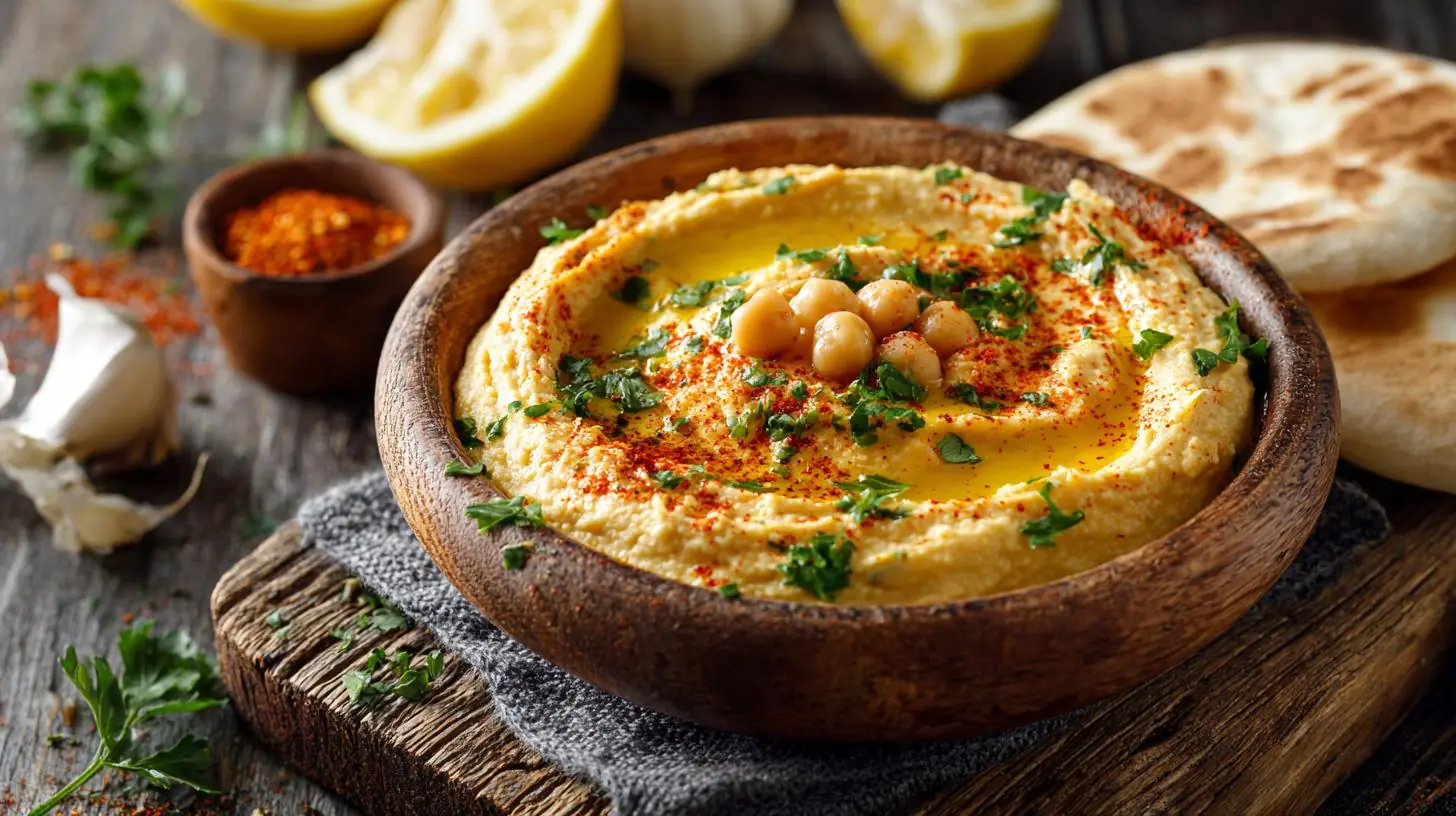 Cizrna, česnek a citron: rychlý hummus hotový za 10 minut