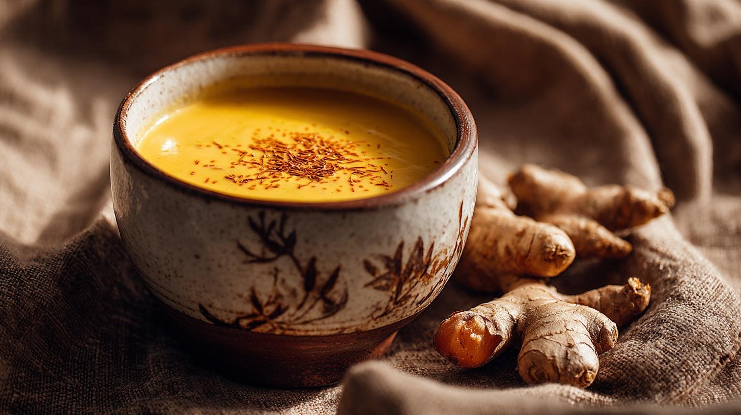 Dýňová polévka s kokosovým mlékem a zázvorem – teplo v misce