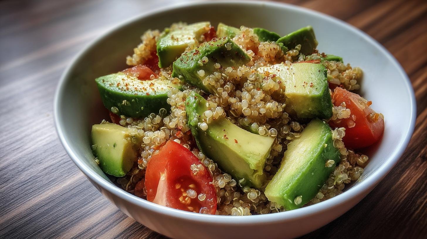 Salát s quinoou a avokádem – energie na každý den. Rychlá příprava a úspora času i peněz