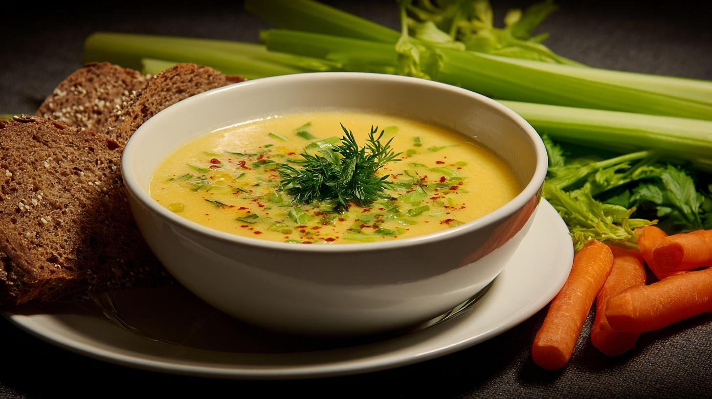 Zeleninový krém s mrkví a celerem – jednoduché vitamínové řešení