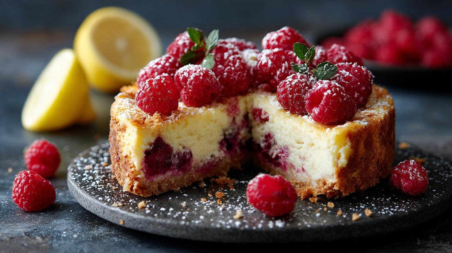 Tvarohový dort s malinami, citronem a mandlovou krustou – expertní sladký výborný. Praktické tipy, úspory a malé triky