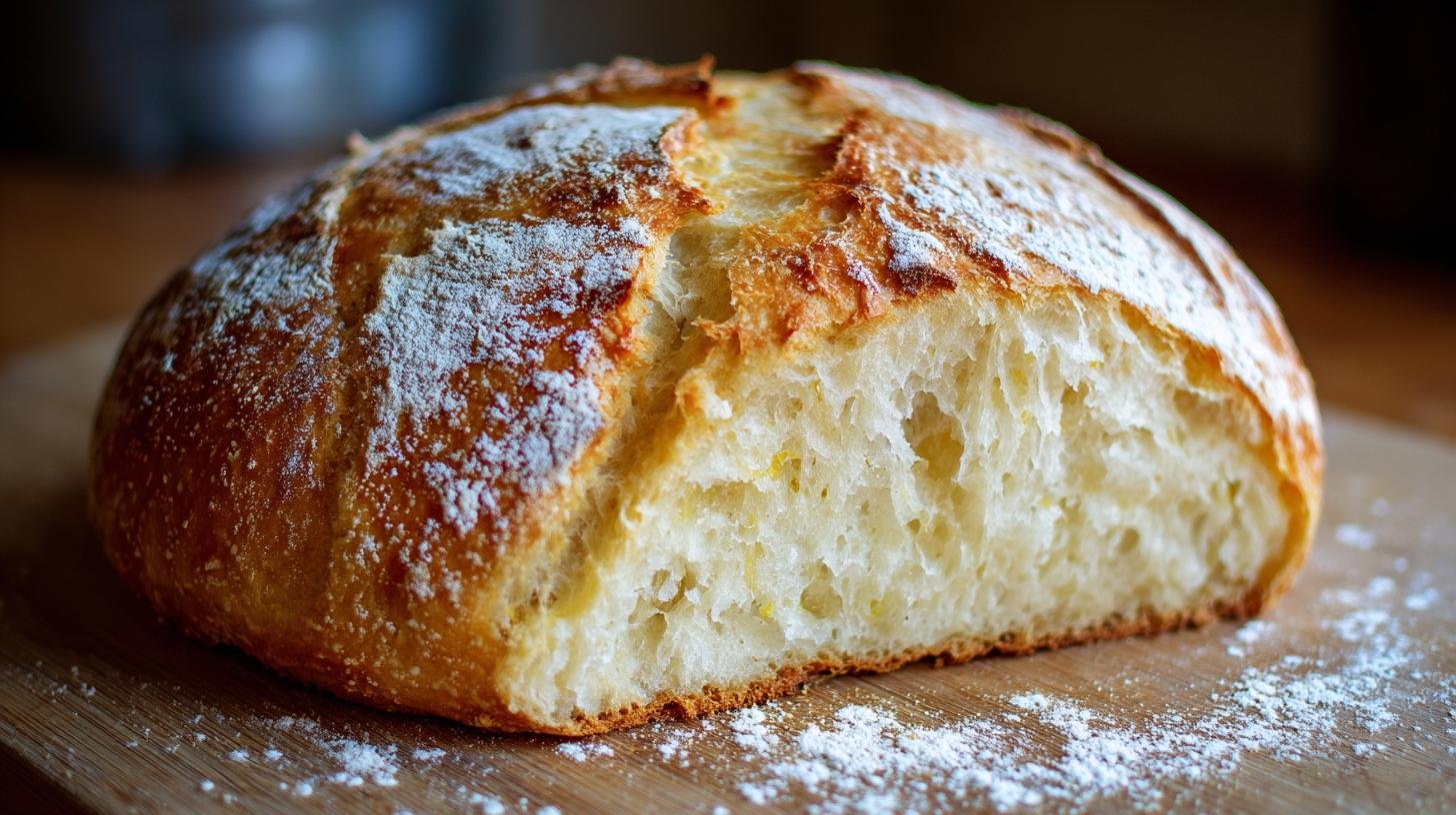 Domácí chléb bez hnetení – trik, který se vždy povede