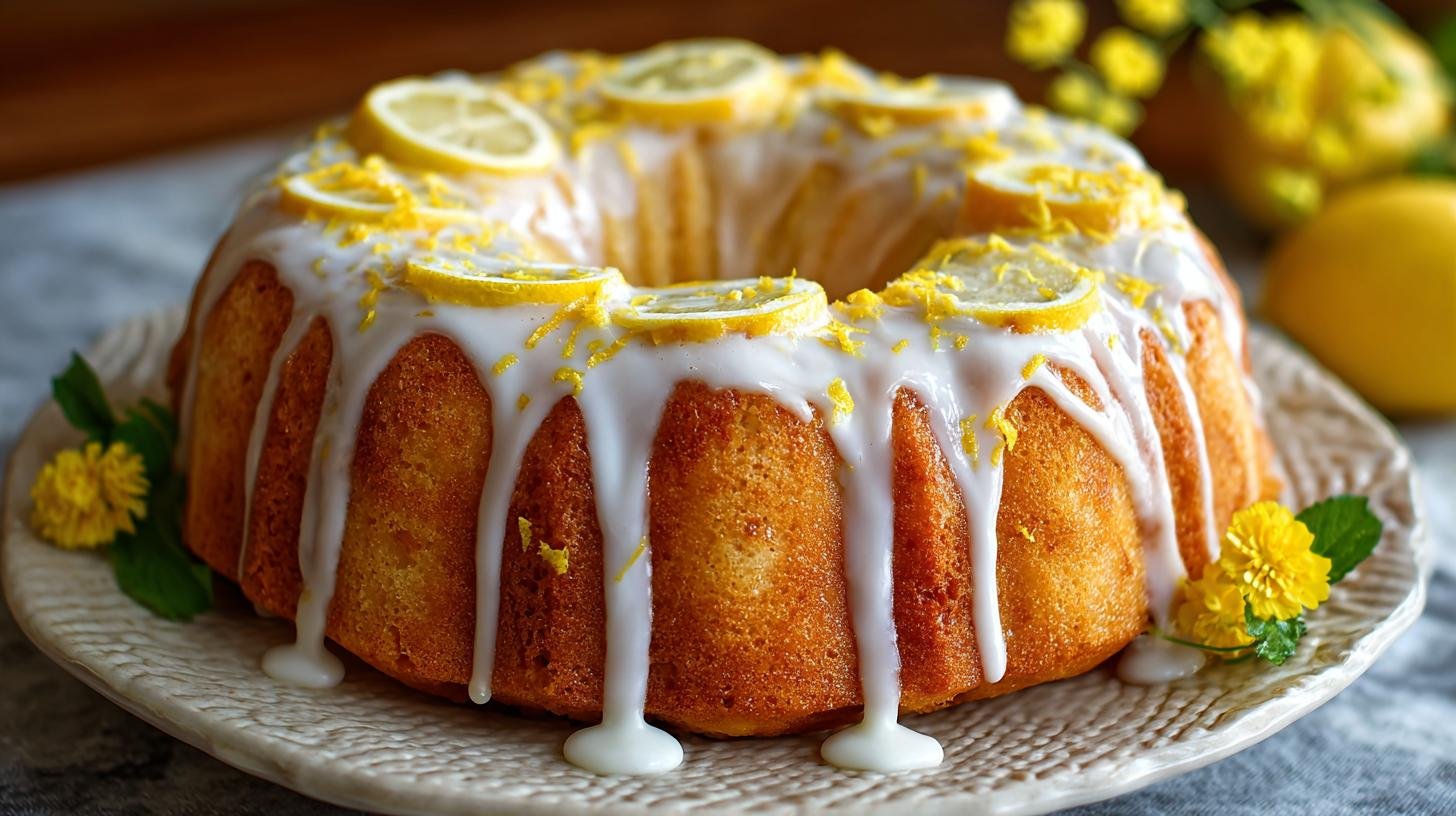 Nejjednodušší bábovka s citronovou kůrou a jogurtem