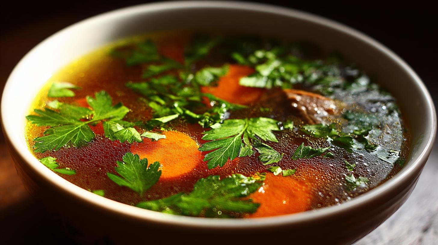 Hovězí vývar s mrkví a petrželí – síla české neděle. Tajemství chuti: malé fígle, které změní polévku na zážitek