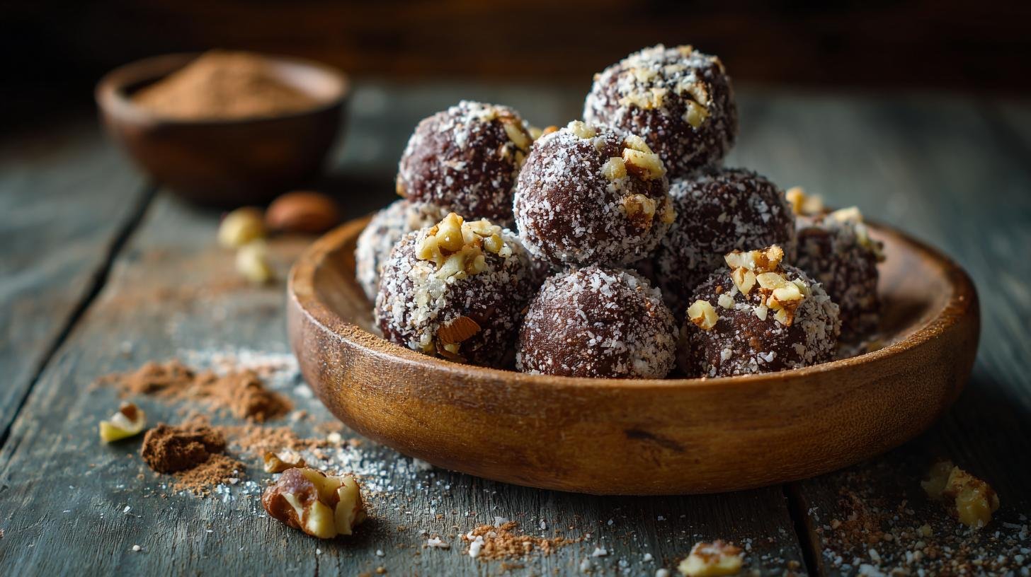 Čokoládové kuličky z datlí a ořechů – bez pečení i viny. Jak na to
