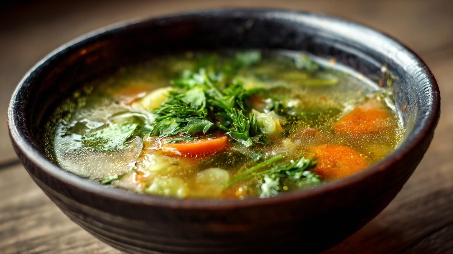 Domácí zeleninová polévka, která čistí tělo a zahřeje duši