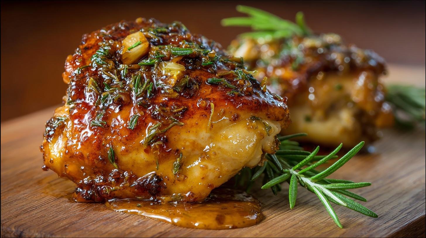 Kuřecí prsa, med a česnek – rychlý recept s dokonalou glazurou