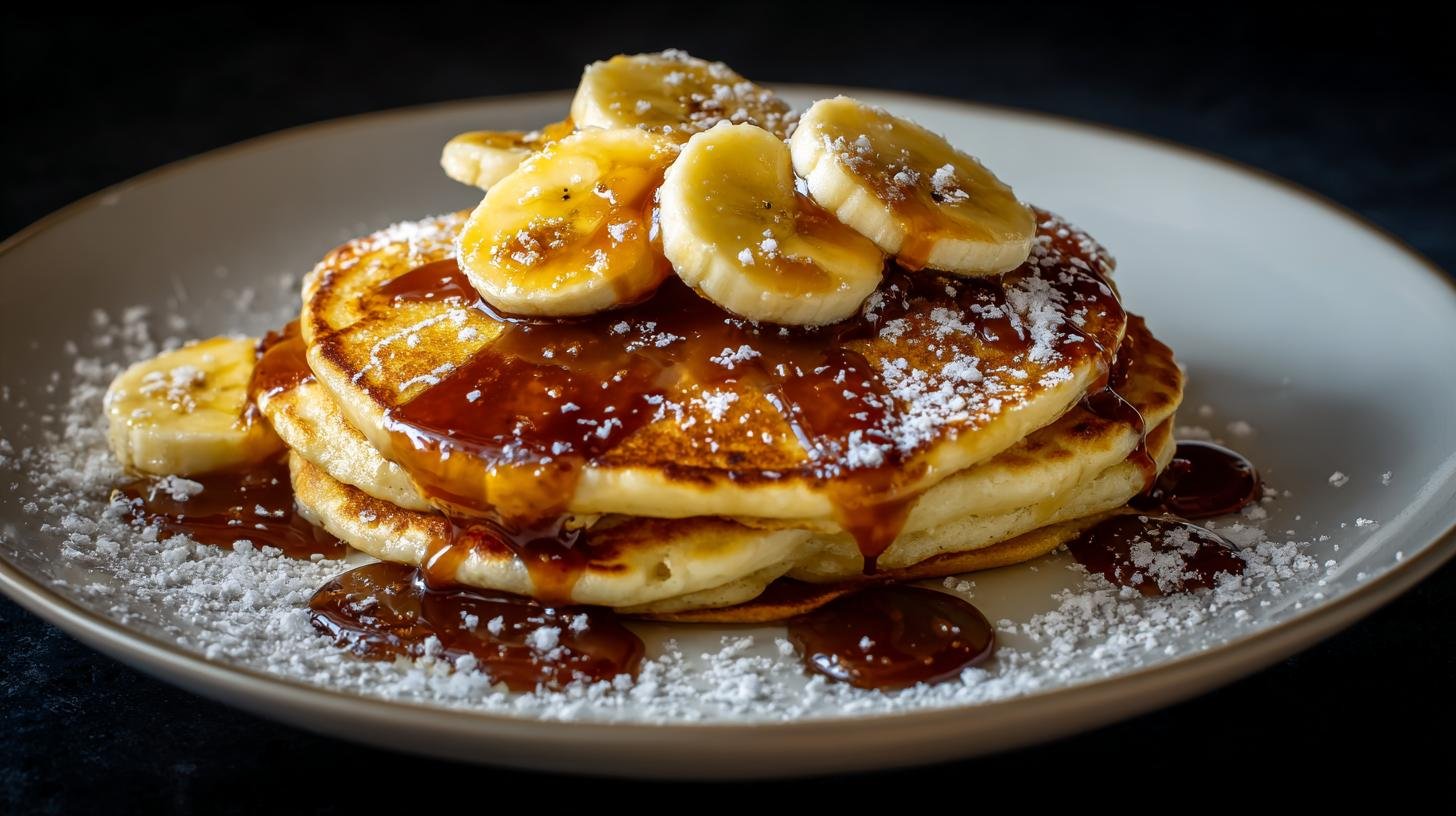Lívance s karamelem, banány a špetkou mořské soli – levné a chutné řešení pro večer