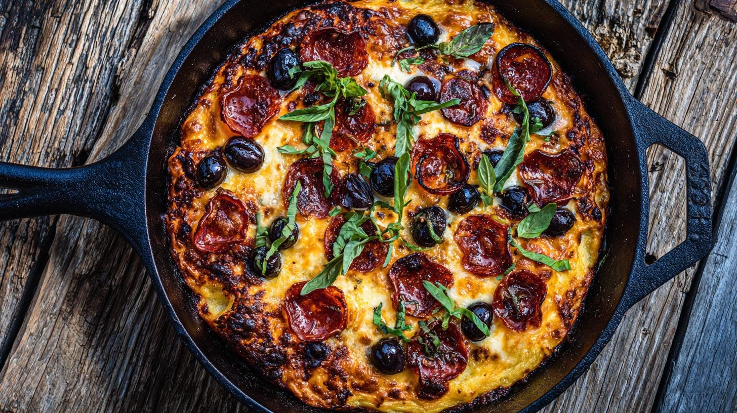 Pizza z pánve – bez trouby a bez kynutí. Proč to funguje a co ušetříte