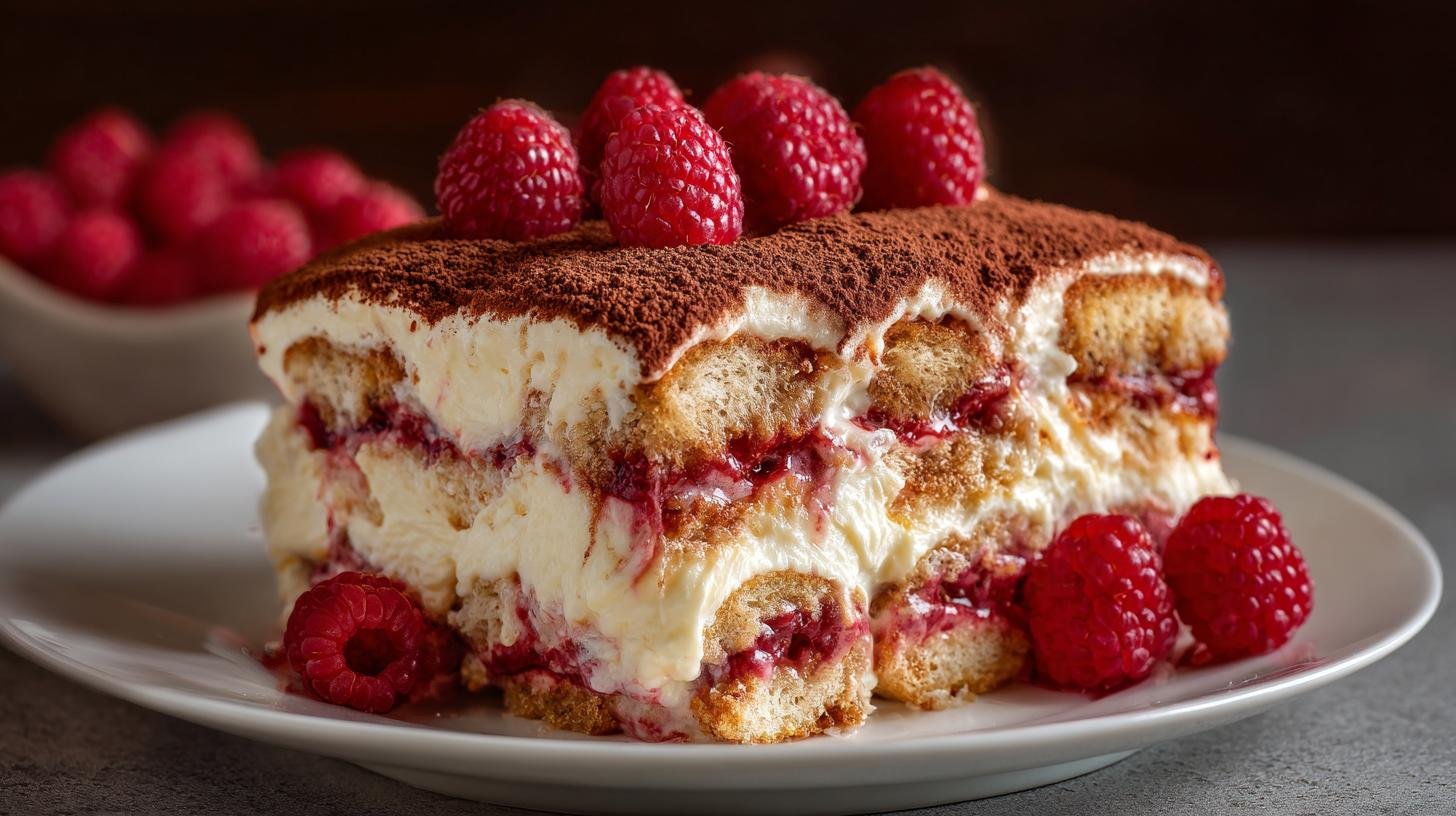 Tiramisu s malinami: lehčí varianta italské klasiky. Podávání a skladování