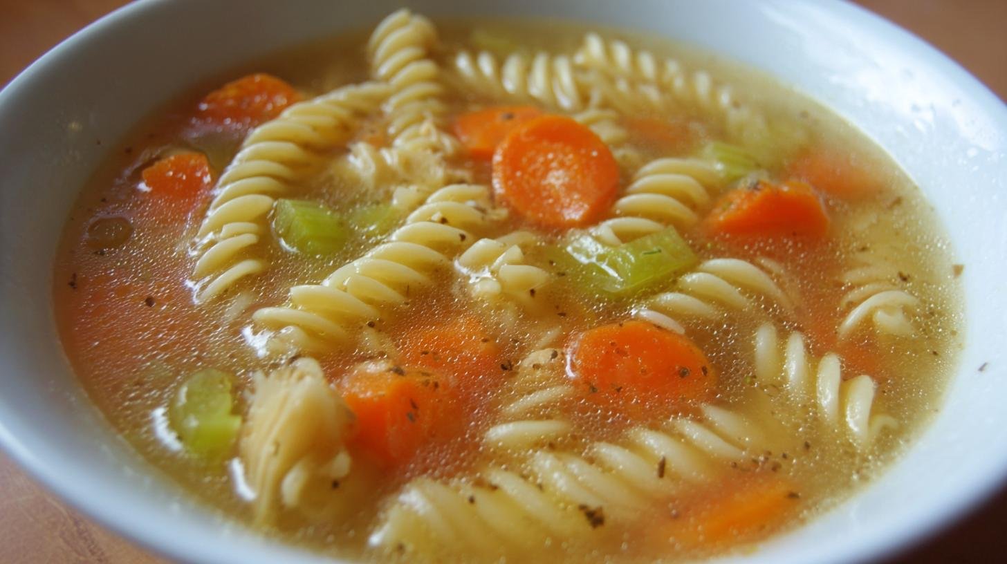 Kuřecí vývar s nudlemi, celerem a mrkví – základní recept, který každá domácnost potřebuje. Tipy, variace a skladování Kuřecí vývar s nudlemi, celerem a mrkví – základní recept, který každá domácnost potřebuje. Tipy, variace a skladování