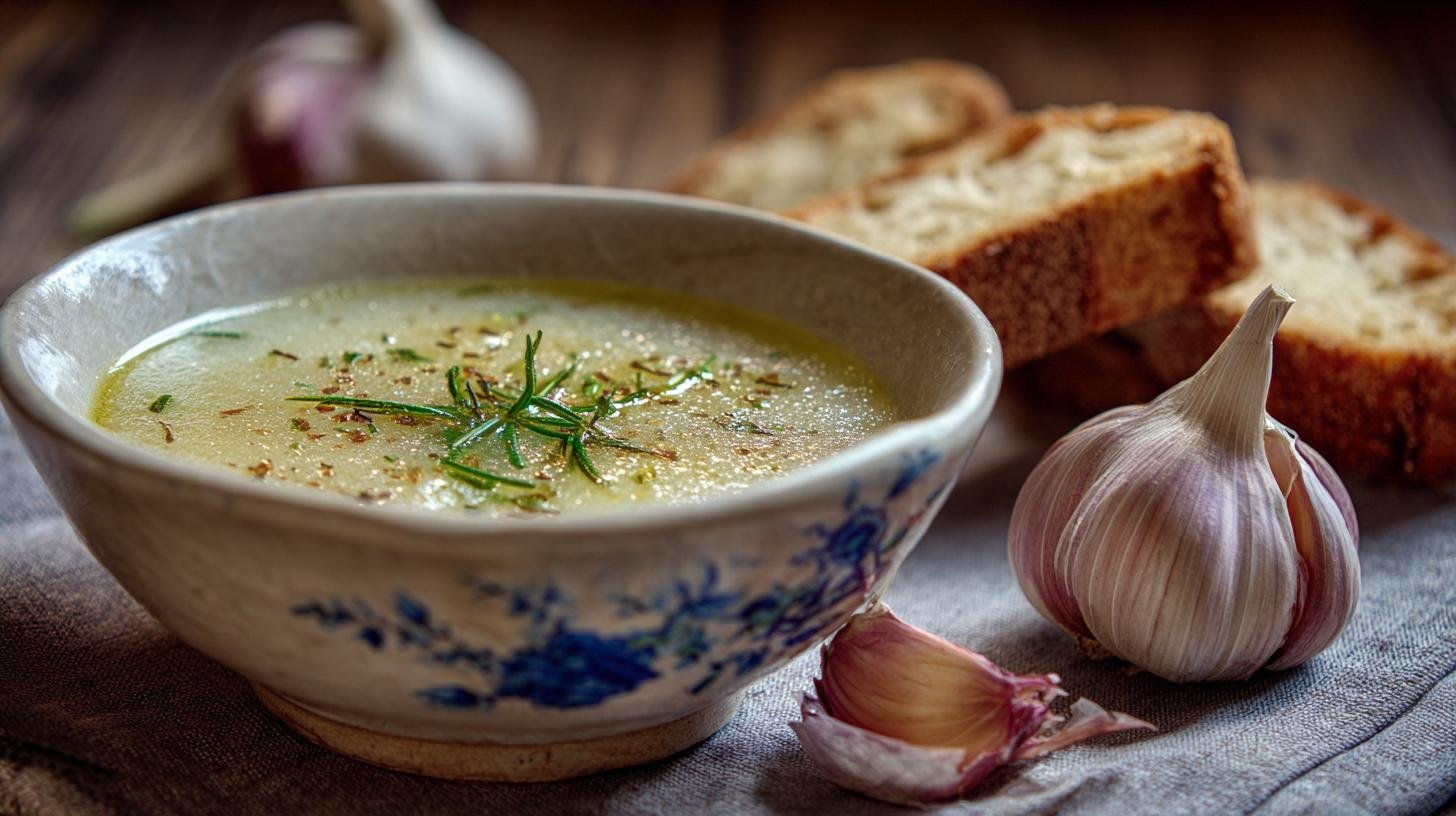 Tradiční česnečka – lék na nachlazení a únavu. Praktické triky: ušetřete čas i peníze