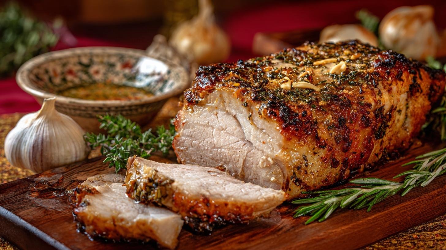 Pečené vepřové s kmínem a česnekem – chuť domova