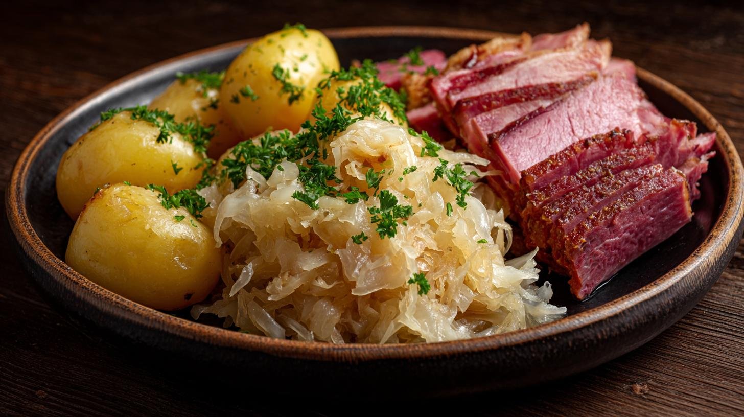 Kysané zelí, brambory a uzené: proč tahle kombinace funguje vždy. Proč chutě sedí