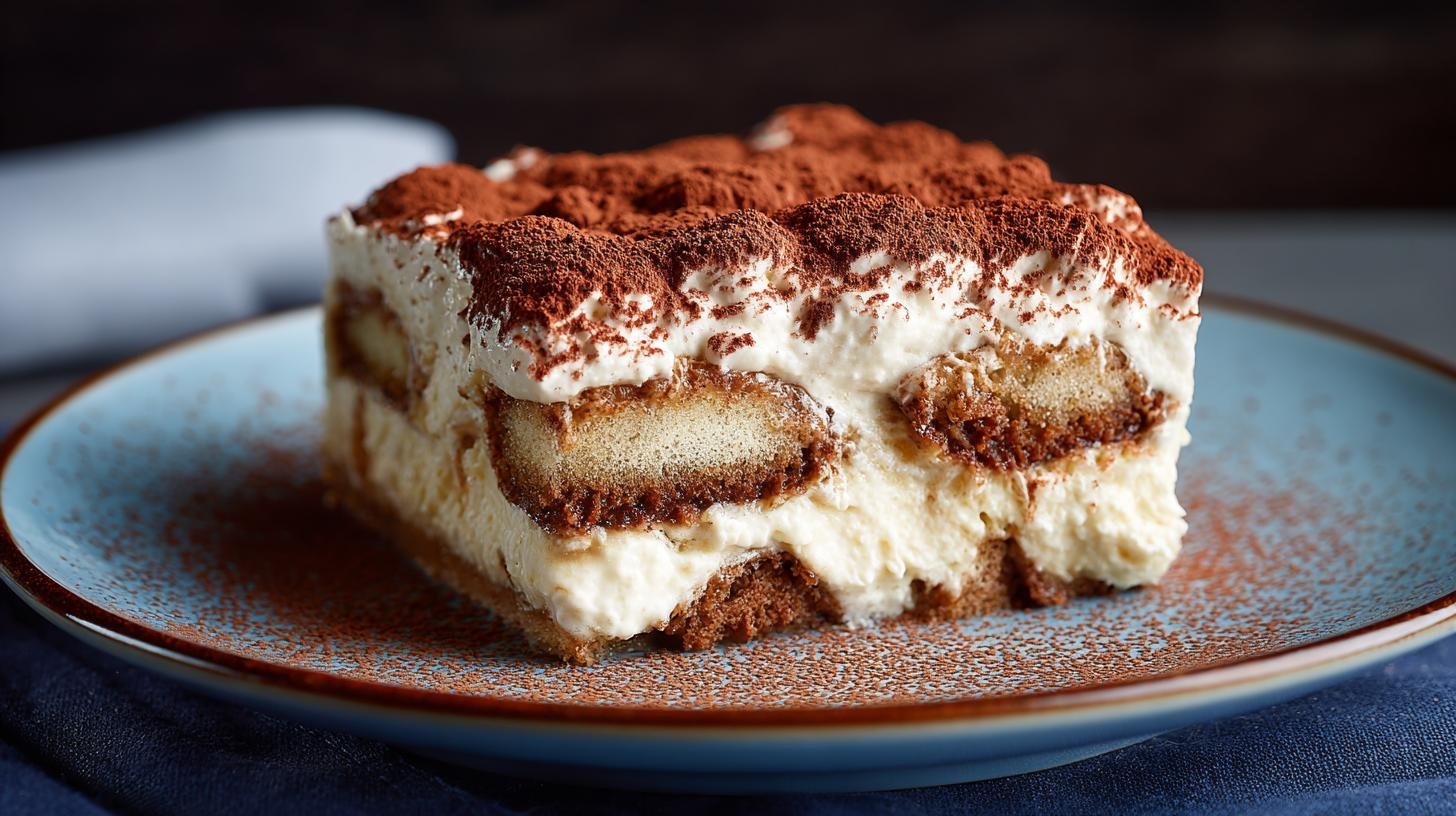 Tiramisu s kakaem a mascarpone – italská klasika bez vajec