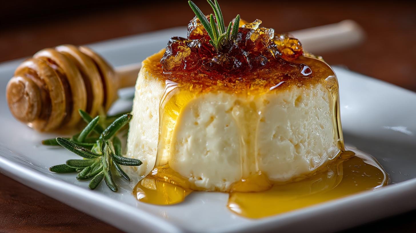 Krémový dezert z ricotty a medu, který si zamilujete