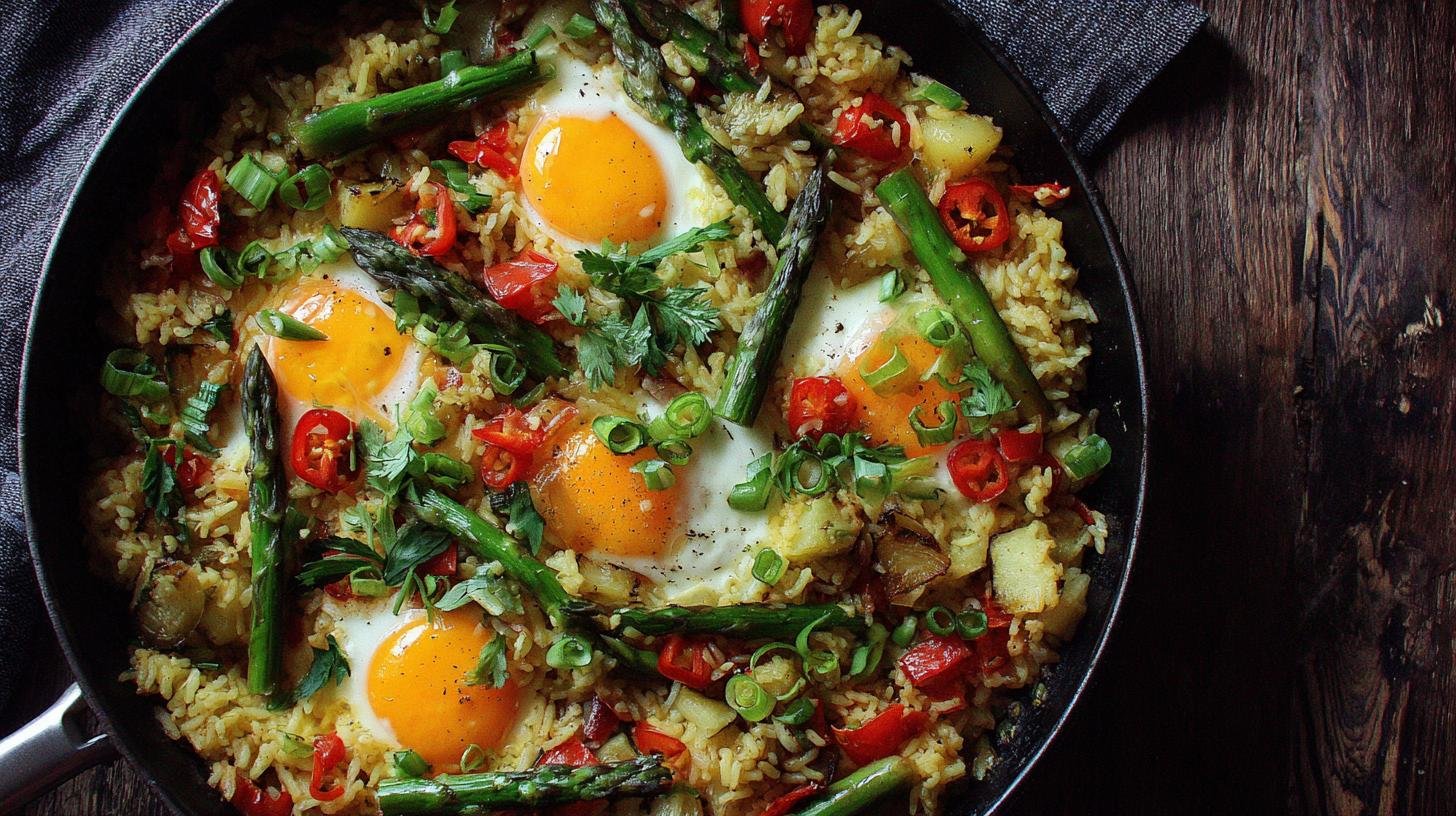 Rýže, vejce a zelenina za 10 minut – rychlá večeře bez stresu. Tipy, které šetří čas i peníze