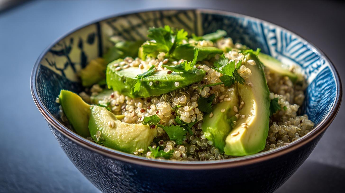 Salát z quinoy a avokáda: lehký oběd pro energii po celý den. Proč tahle kombinace funguje