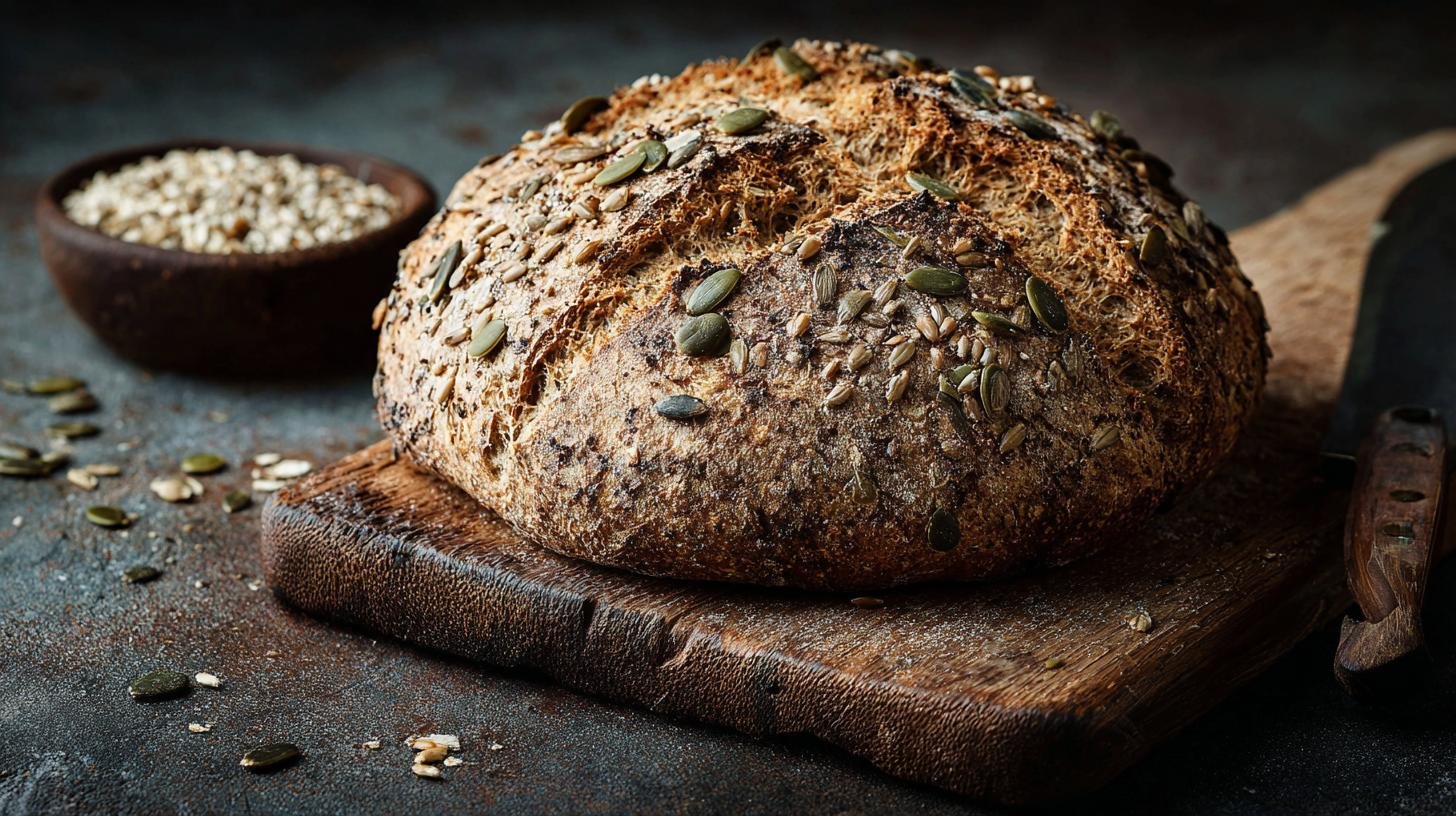 Domácí chléb s žitnou moukou a semínky – bez stroje, bez stresu. Semínka a variace