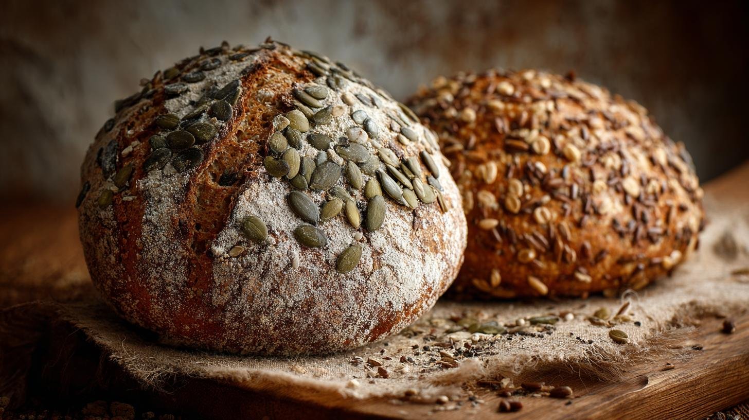 Chléb z celozrnné mouky a semínek – zdravější varianta. Co semínka přinesou do těsta