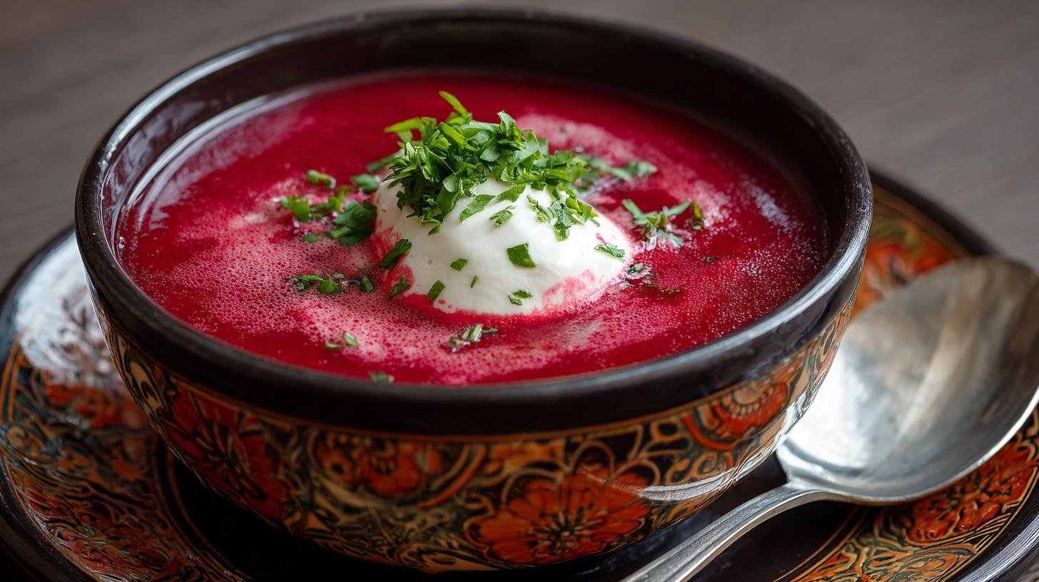 Polévka z červené řepy a brambor – starý recept v novém kabátě. Jednoduchý recept s moderním dotekem