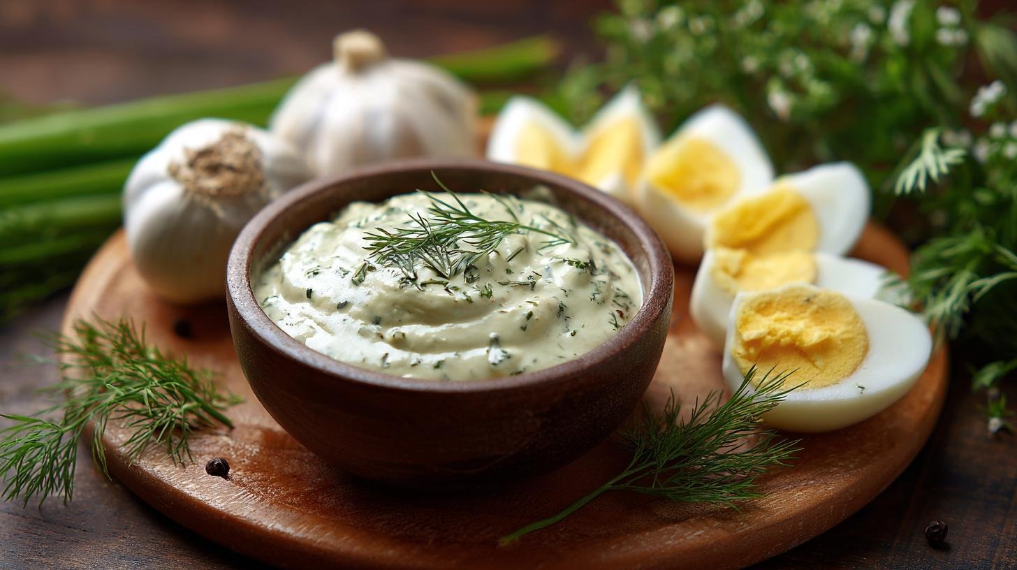 Koprová omáčka a vařená vejce – jednoduchost, která nikdy neomrzí. Recept krok za krokem