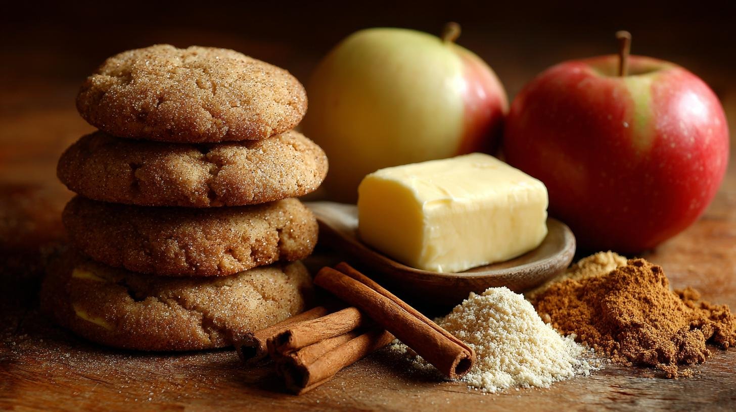 Osvědčené sušenky s jablky, skořicí a máslem bez spálení. Suroviny a chytré úsporné náhrady