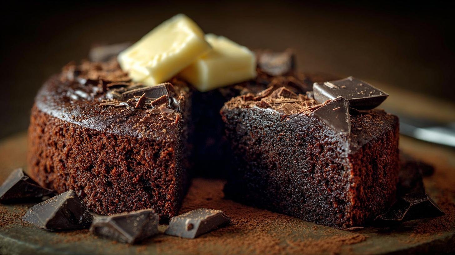 Čokoládový dort s máslem a kakaem správným způsobem