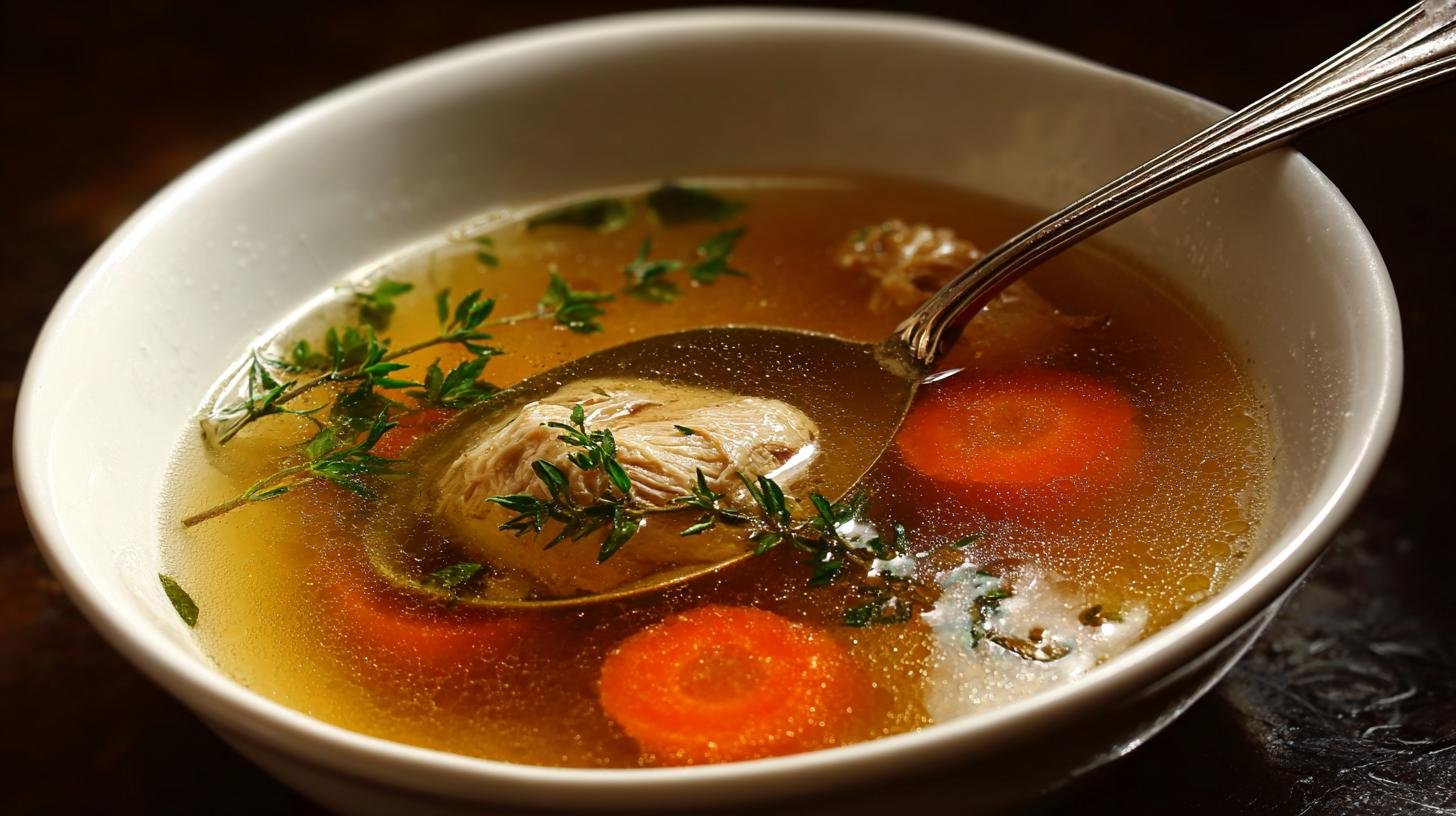 Kuřecí vývar s mrkví a celerem konečně opravdu čirý 8 Kuřecí vývar s mrkví a celerem konečně opravdu čirý