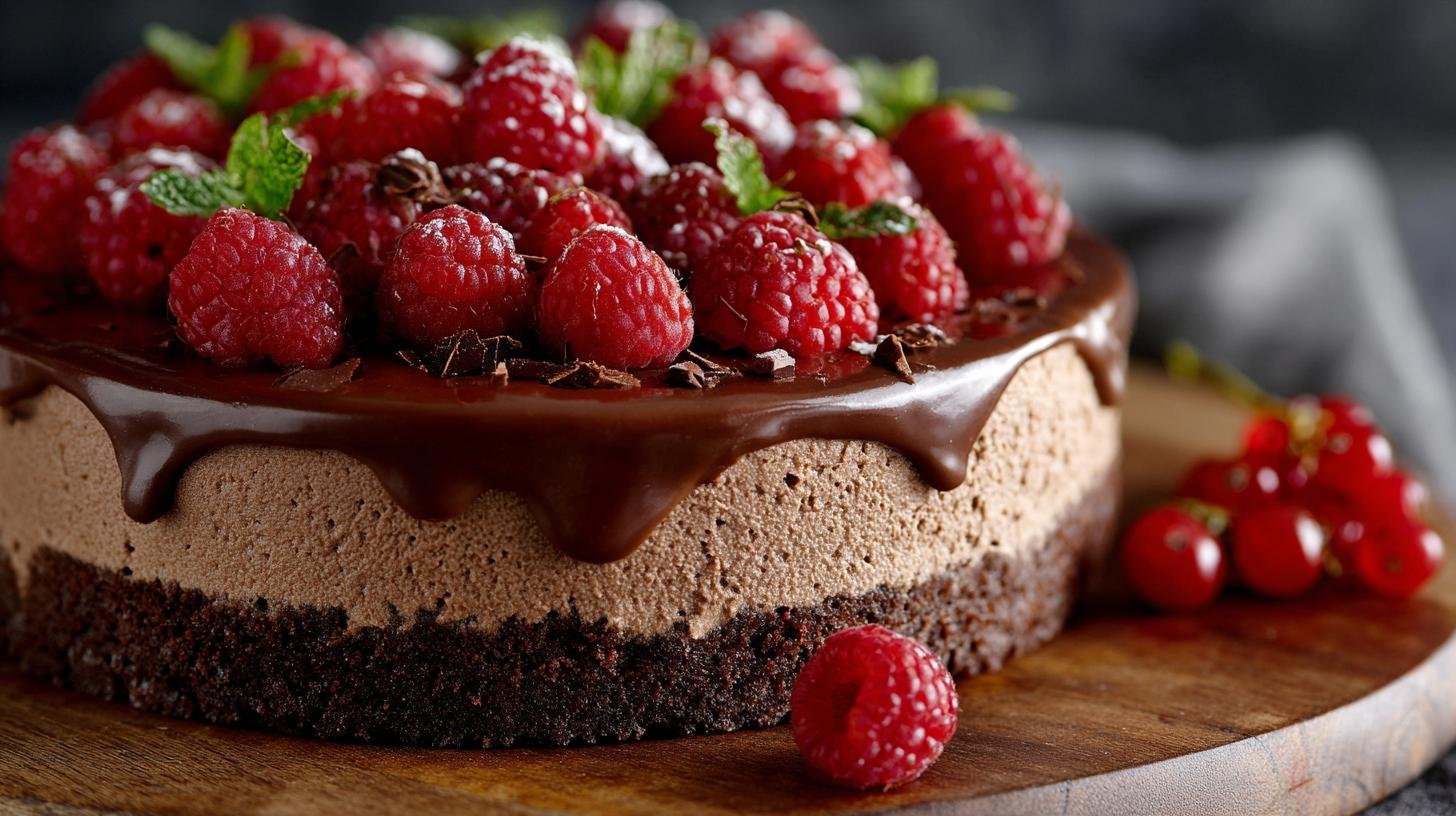 Snadný tvarohový dort s čokoládou pro jistý víkendový úspěch