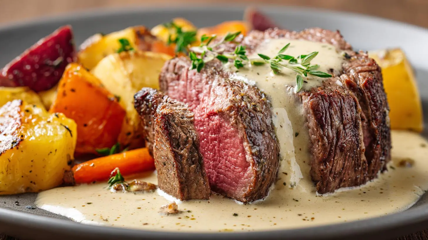 Domácí svíčková s kořenovou zeleninou – triky, které dělají rozdíl