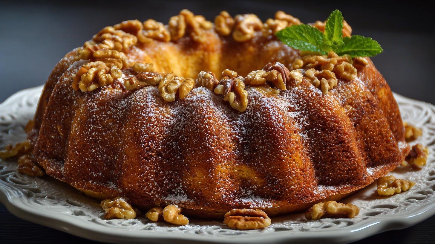 Ořechová bábovka z vlašáků, cukru a másla bez komplikací. Postup krok za krokem Ořechová bábovka z vlašáků, cukru a másla bez komplikací. Postup krok za krokem