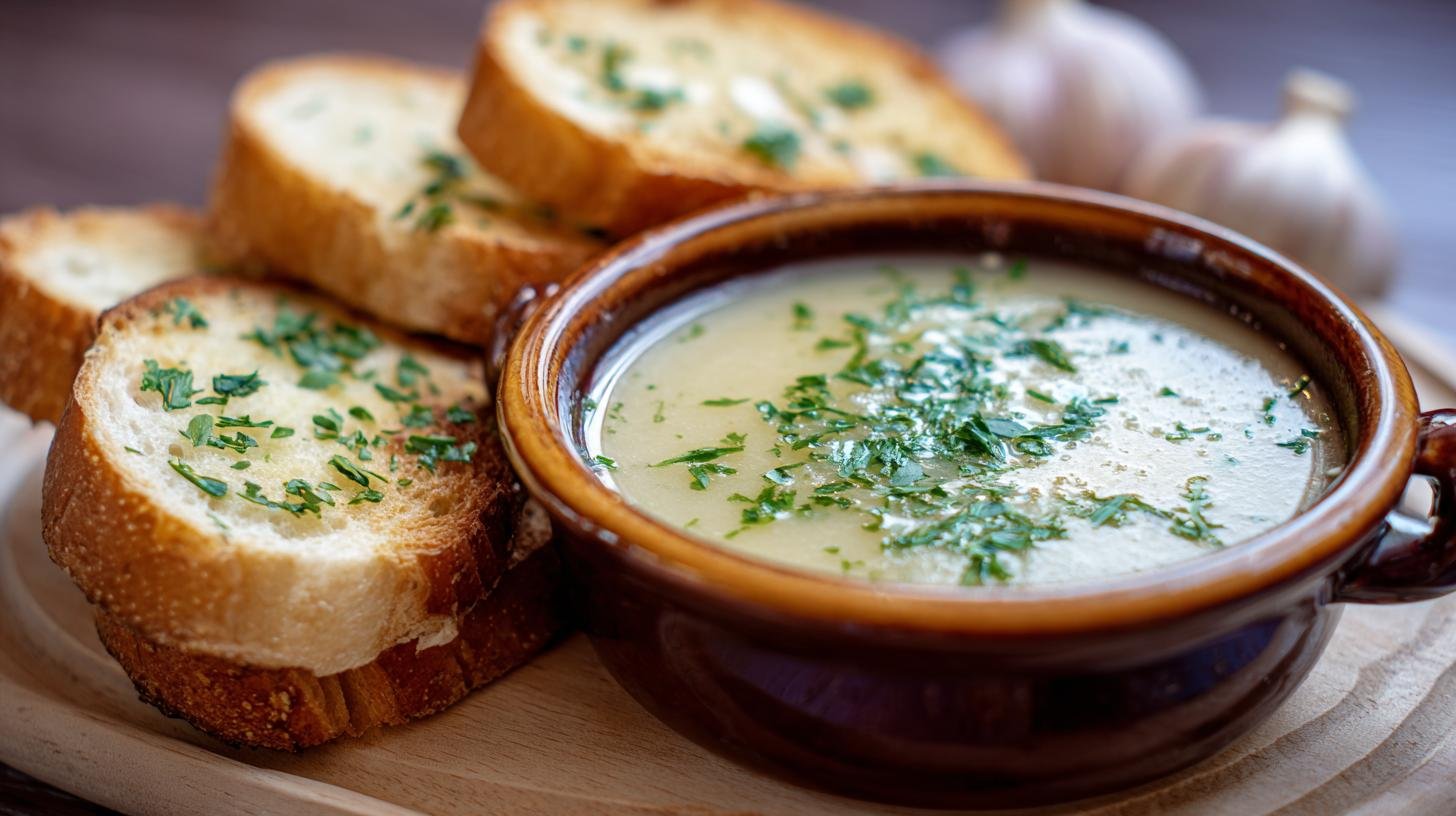 Domácí česnečka, která zahřeje v zimě. Rychlý recept: základ, který zvládnete za 20 minut Domácí česnečka, která zahřeje v zimě. Rychlý recept: základ, který zvládnete za 20 minut