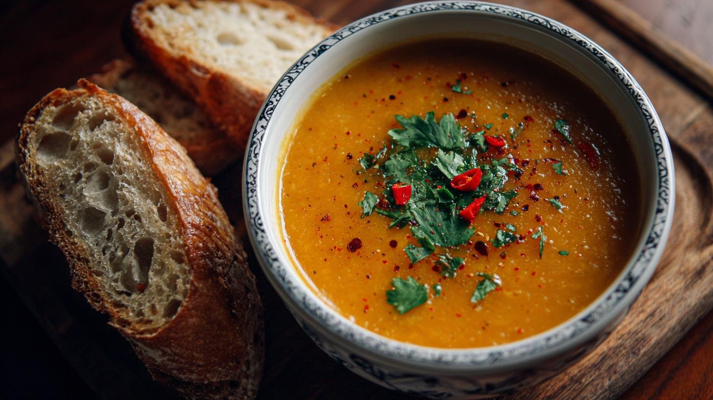 Rychlá polévka z červené čočky – zahřeje a zasytí