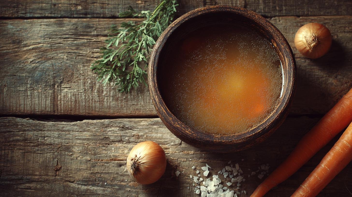 Proč někdy selže vývar z hovězího masa, cibule a mrkve