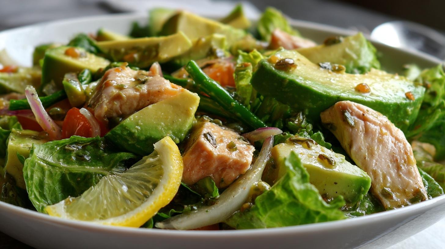 Salát s kuřecím, avokádem a citronovým dresinkem bez oleje. Tipy, jak ušetřit čas a získat lepší chuť