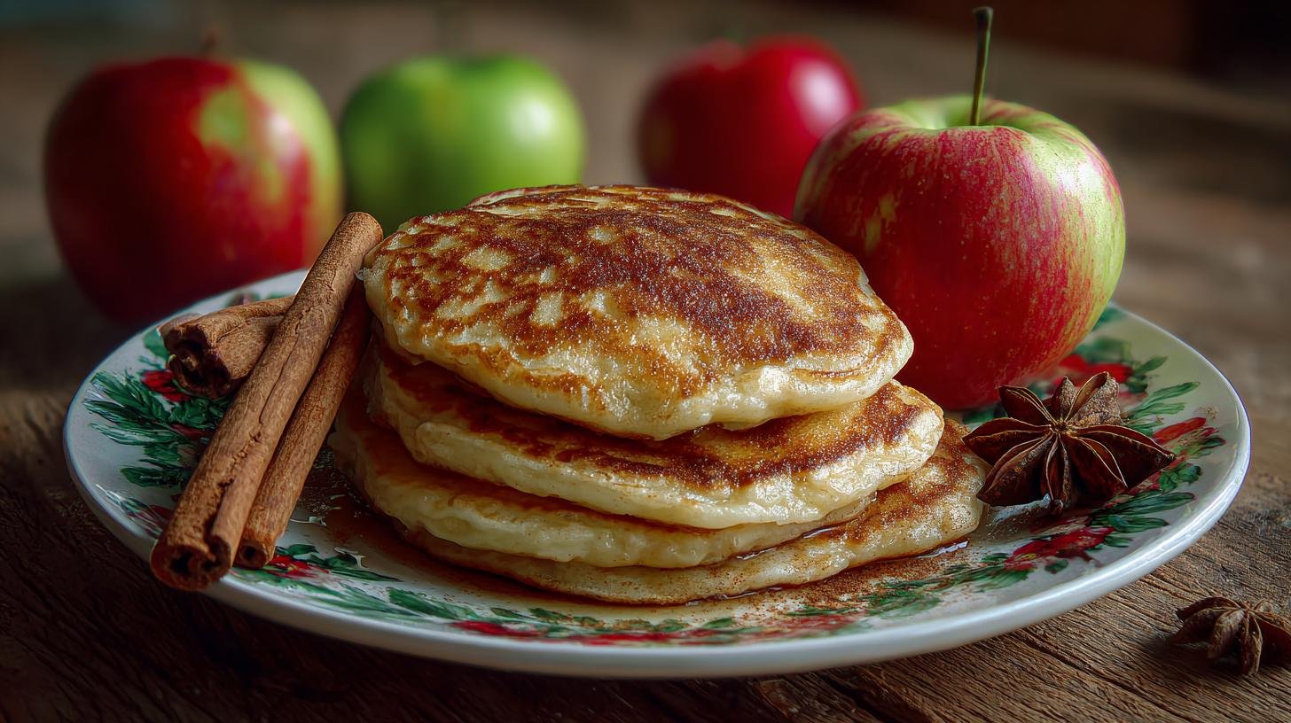 Domácí lívance s jablky a skořicí za pár minut