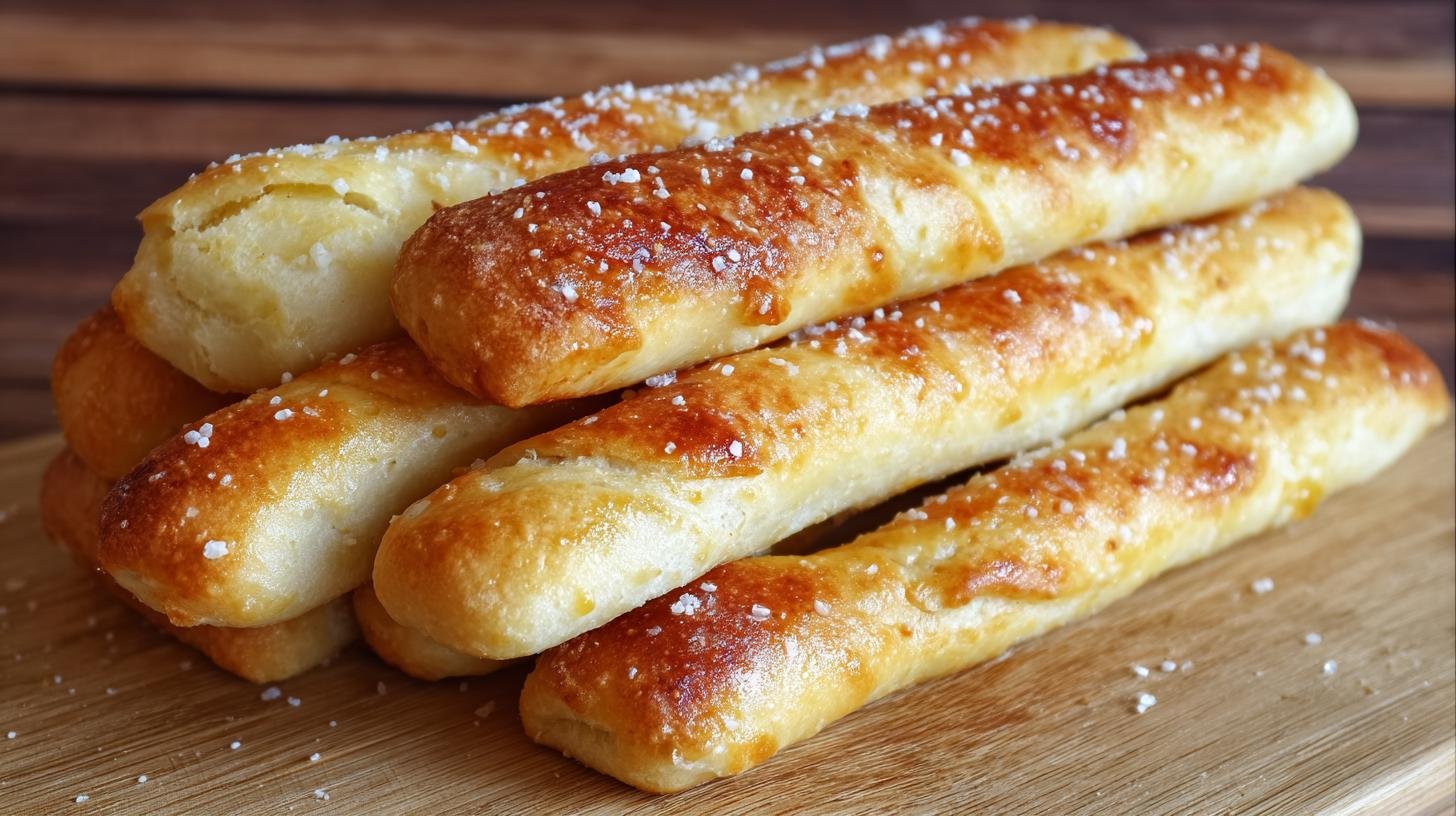 Domácí tyčinky z droždí, oleje a soli pro rychlé občerstvení. Triky, variace a skladování