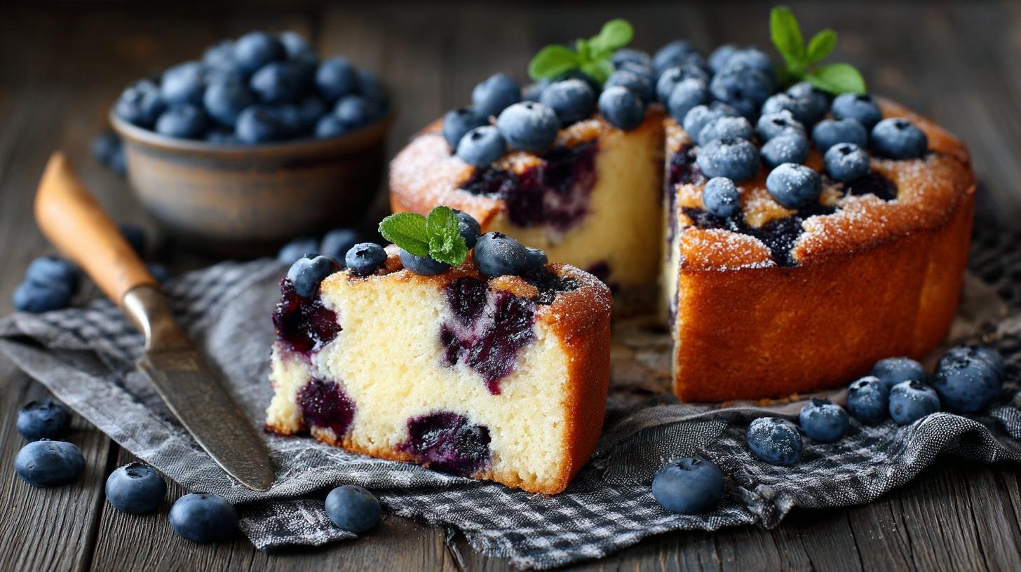 Jogurtový dort s borůvkami – osvěžující letní dezert. Ingredience a praktický nákupní seznam