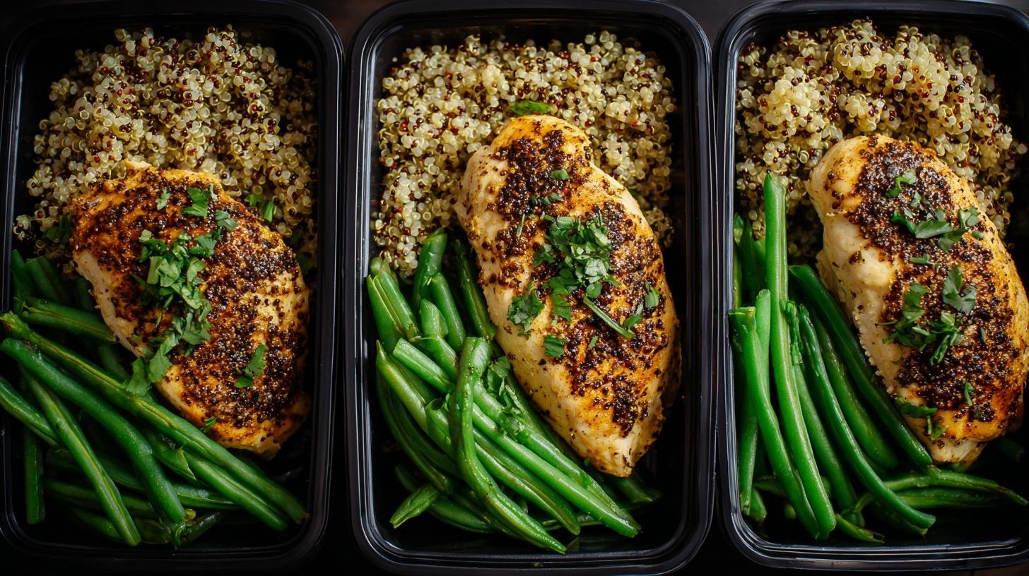 Krabičkový trik: kuřecí prsa, quinoa a zelené fazolky vydrží čerstvé