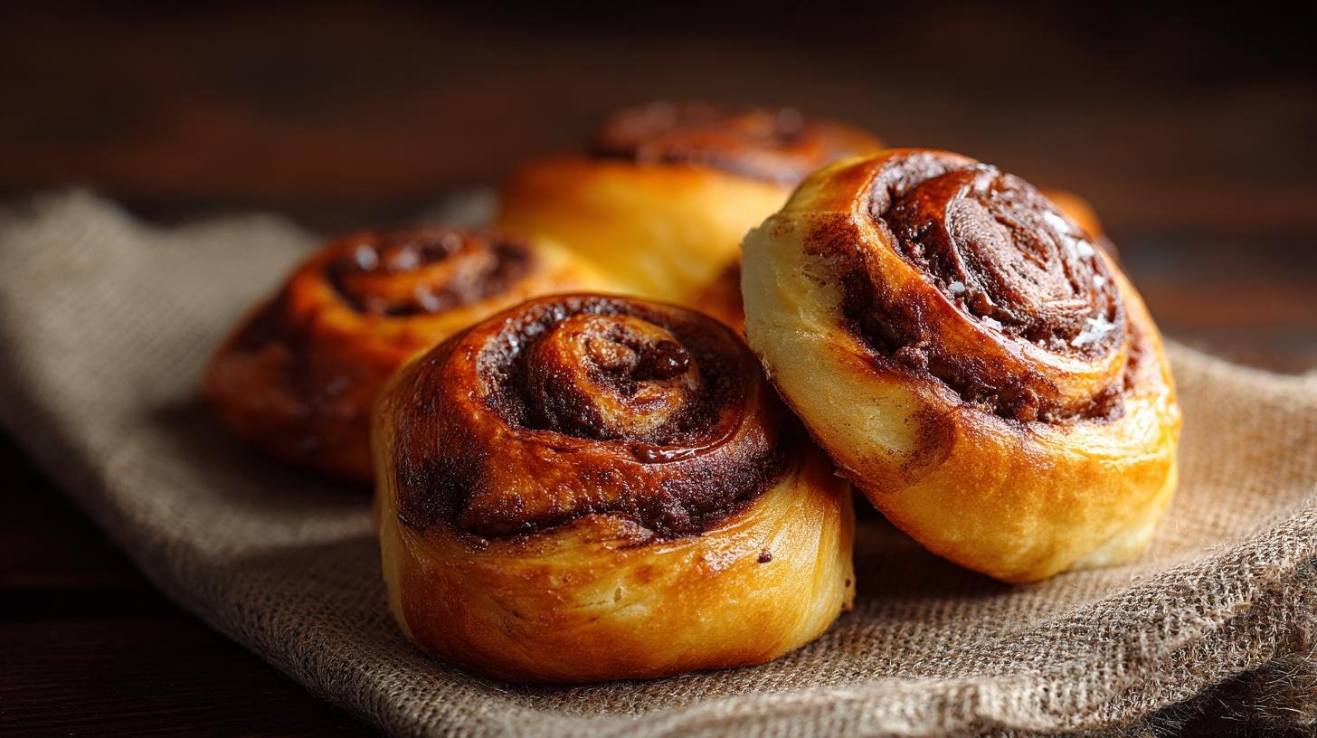 Rychlé rolky s čokoládou a máslem během pár minut. Rychlý postup