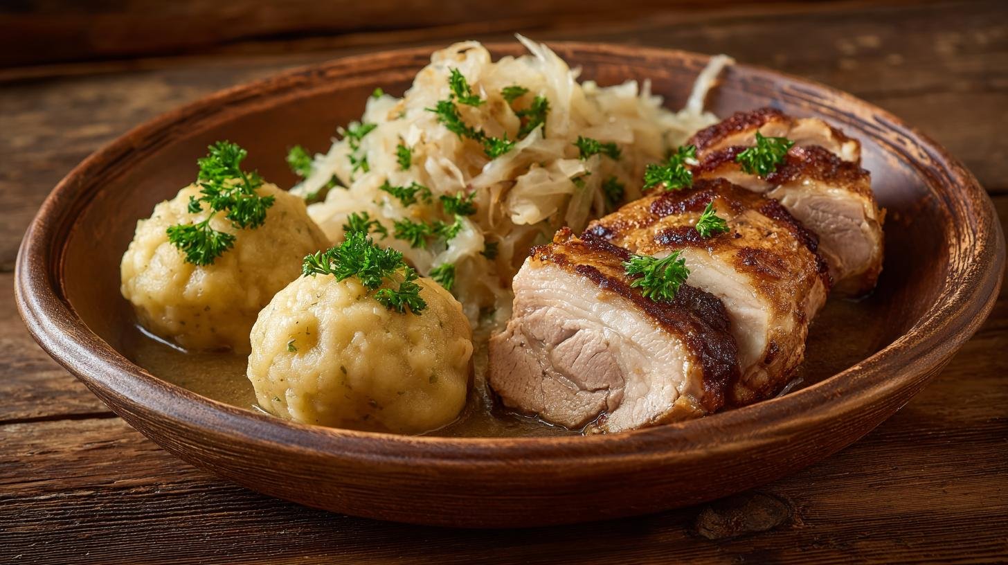 Vepřo knedlo zelo: vepřové, houskové knedlíky a kysané zelí tajemství. Houskové knedlíky: recept a fígle